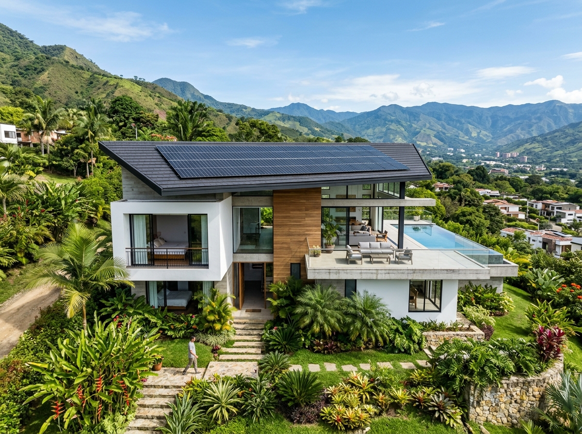 Paneles Solares en Casas Residenciales - Cero Impacto