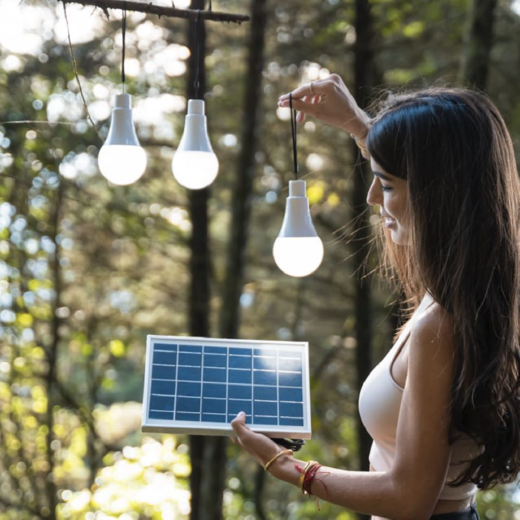 Set de Bombillos Recargables