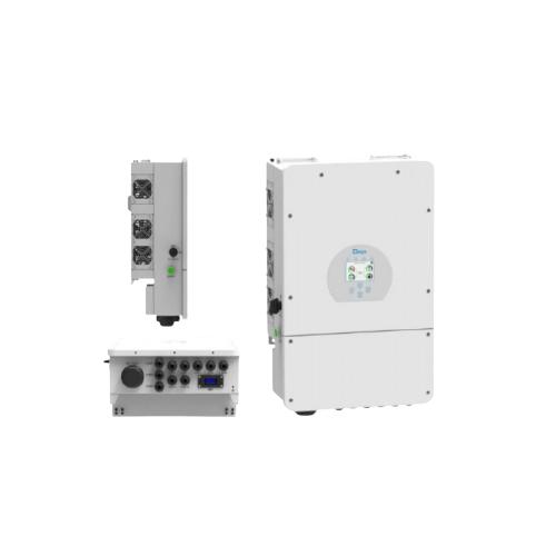 Inversor solar hibrido on/off 5kw bifasico 48v/500voc con modulo de comunicación deye